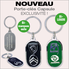 Porte-clés Capsule